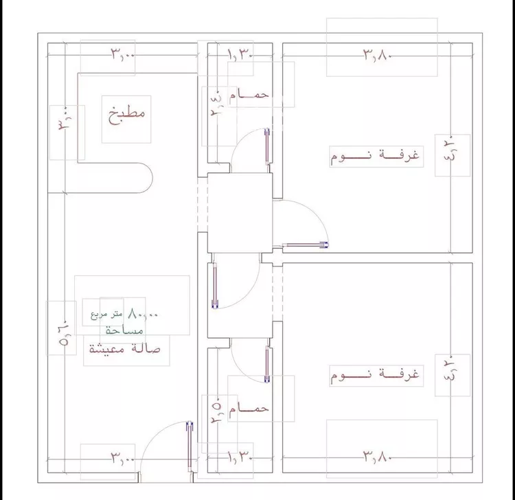شقة للبيع في شارع الريع, حي النزهة, مدينة جدة, منطقة مكة المكرمة
