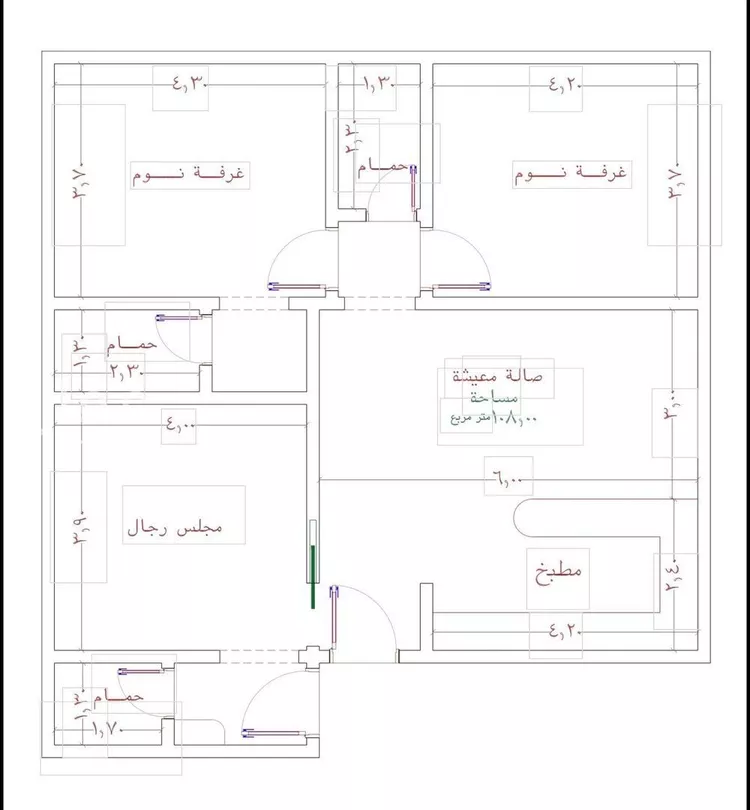 شقة للبيع في شارع الستين , حي النزهة, مدينة جدة, منطقة مكة المكرمة
