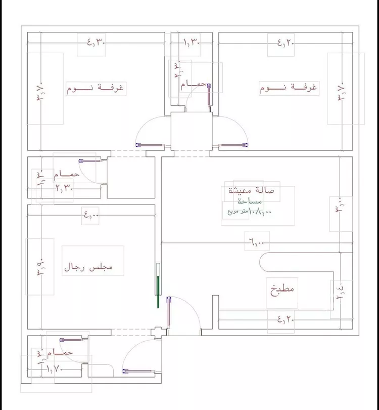 شقة للبيع في شارع الريع, حي النزهة, مدينة جدة, منطقة مكة المكرمة صورة 2