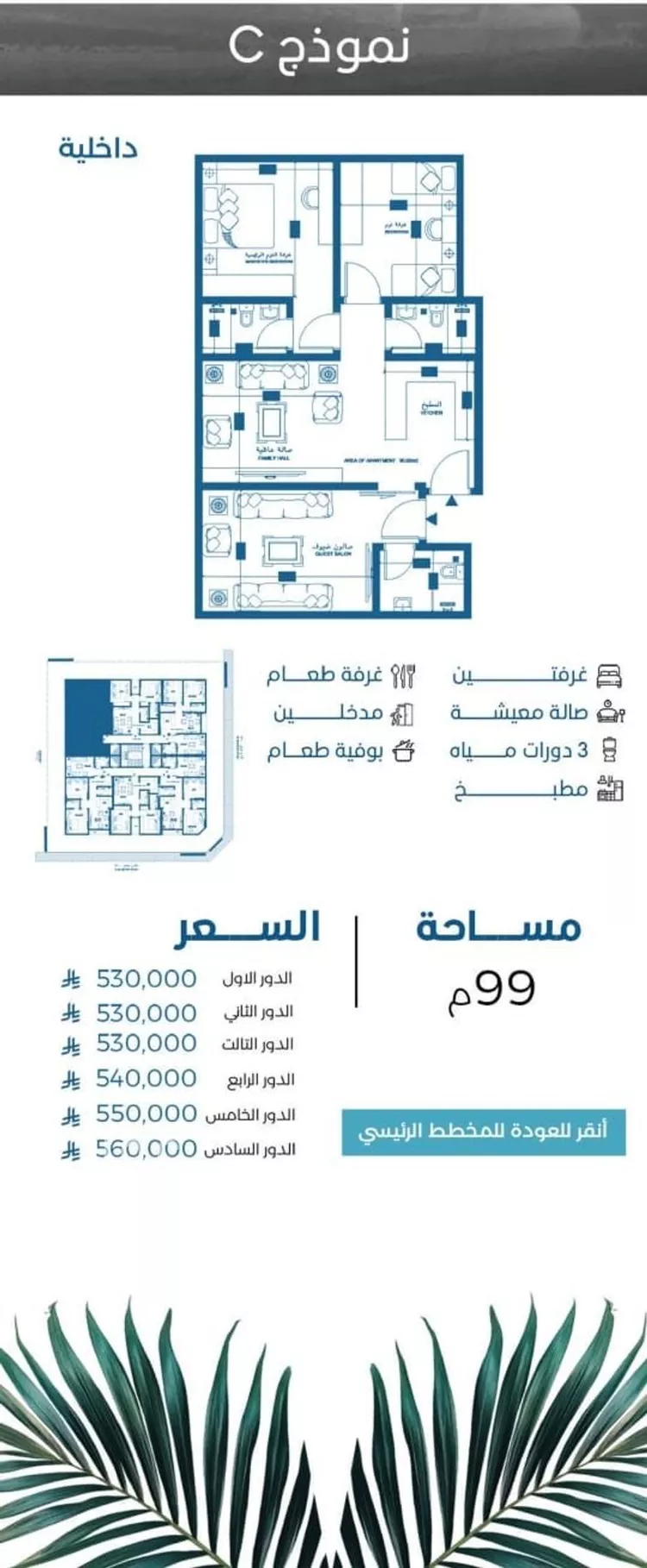شقة للبيع في شارع الملك الصالح ايوب ابن الكامل, حي الرويس, مدينة جدة, منطقة مكة المكرمة صورة 4