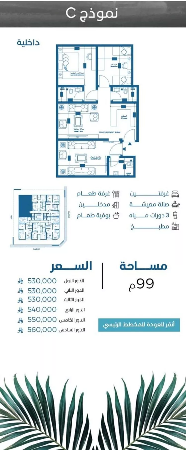 شقة للبيع في شارع الملك الصالح ايوب ابن الكامل, حي الرويس, مدينة جدة, منطقة مكة المكرمة صورة 4