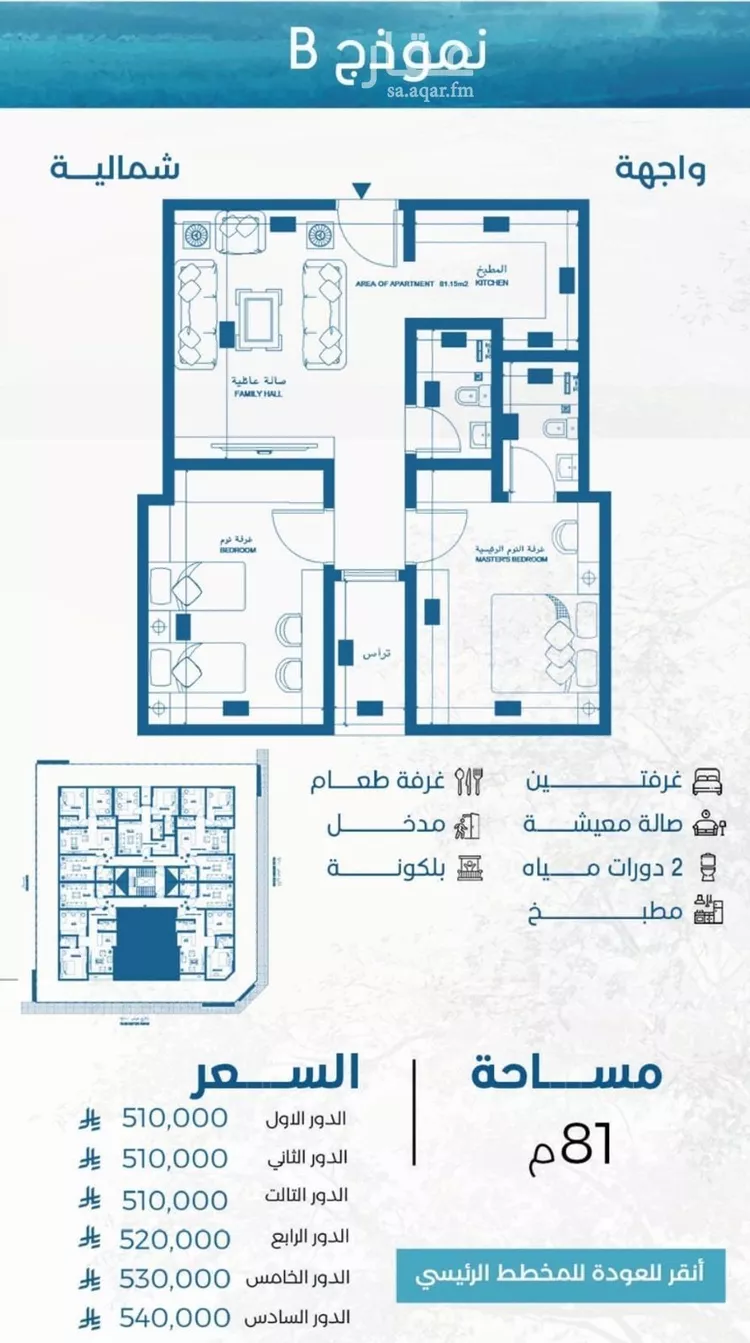 شقة للبيع في شارع الامير, حي الرويس, مدينة جدة, منطقة مكة المكرمة 6