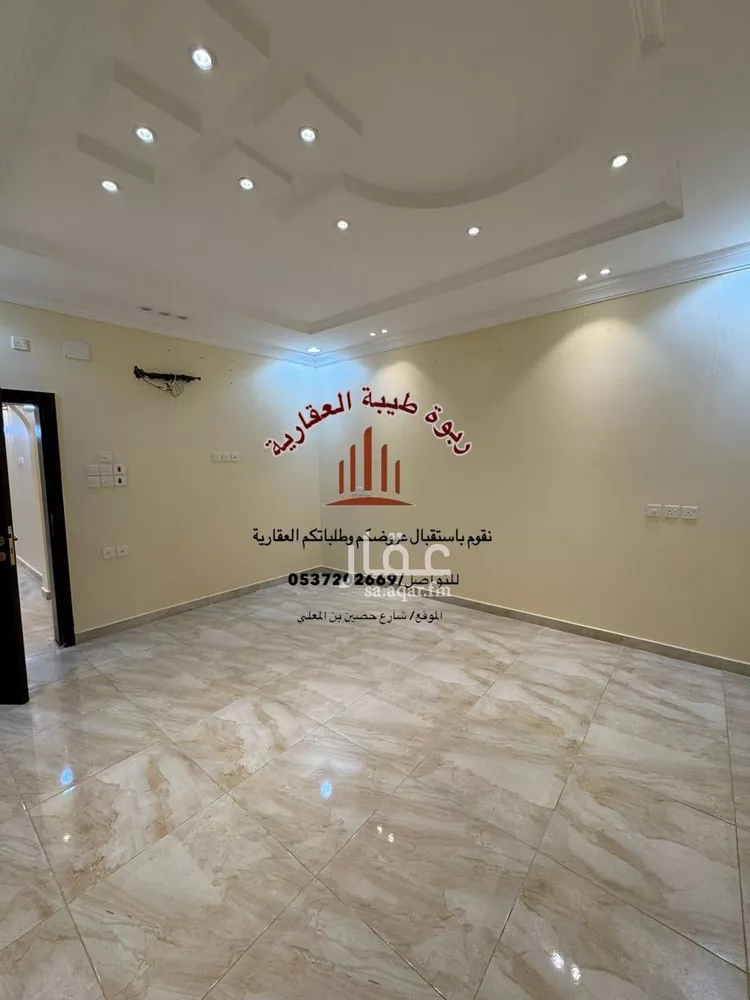 شقة للإيجار في شارع علي ابن عبيدالله الحارث, حي الدفاع, مدينة المدينة المنورة, منطقة المدينة المنورة 8