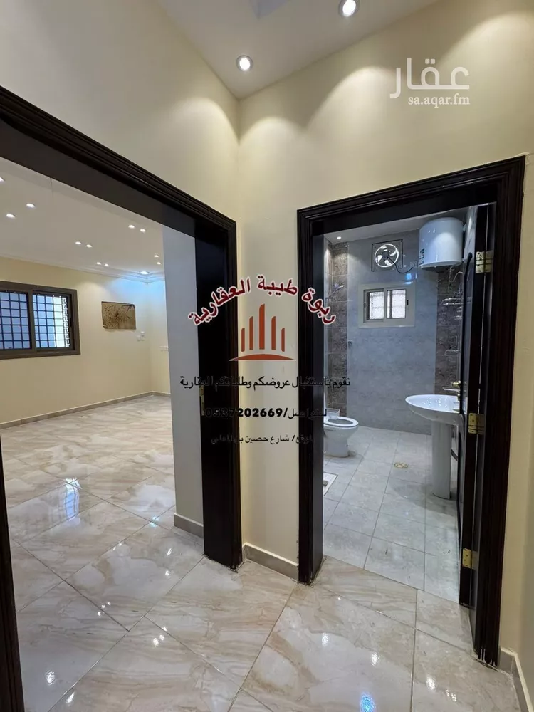 شقة للإيجار في شارع علي ابن عبيدالله الحارث, حي الدفاع, مدينة المدينة المنورة, منطقة المدينة المنورة 7