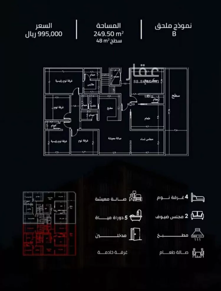 شقة للبيع في شارع زينب بنت العوام, حي الصفاء, مدينة جدة, منطقة مكة المكرمة صورة 2