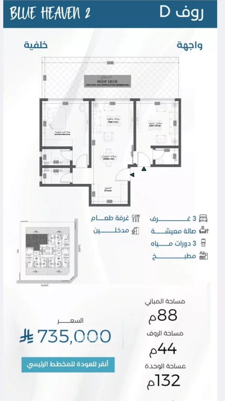 Apartment for Sale in Jeddah Al Ruwais