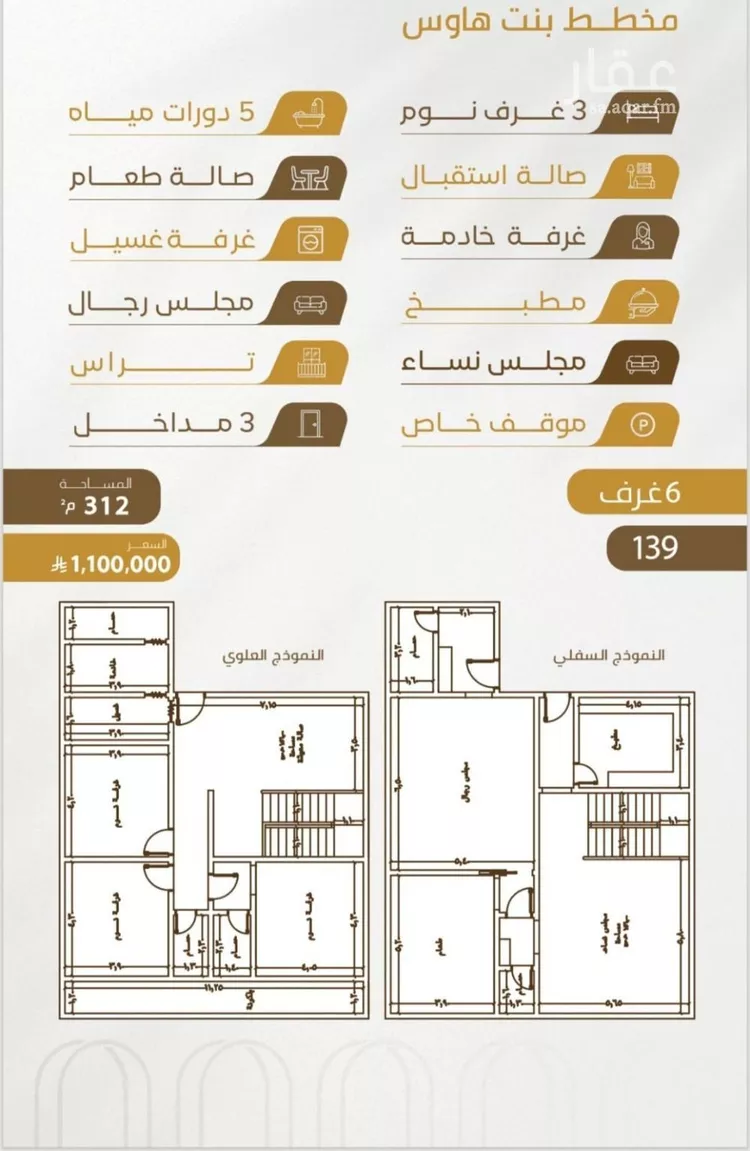 شقة للبيع في شارع سهل بن حنيف, حي الورود, مدينة جدة, منطقة مكة المكرمة