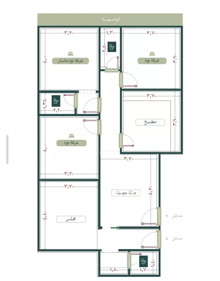 Apartment for Sale in Jeddah An Nuzhah