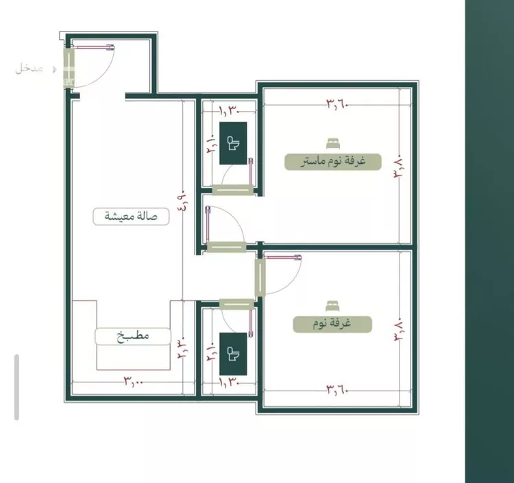Apartment for Sale in Jeddah An Nuzhah