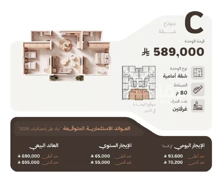 Apartment for Sale in Jeddah Al Nahdah