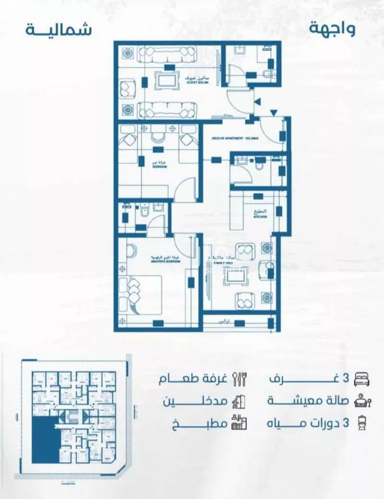 شقة للبيع في حي الرويس, مدينة جدة, منطقة مكة المكرمة صورة 3