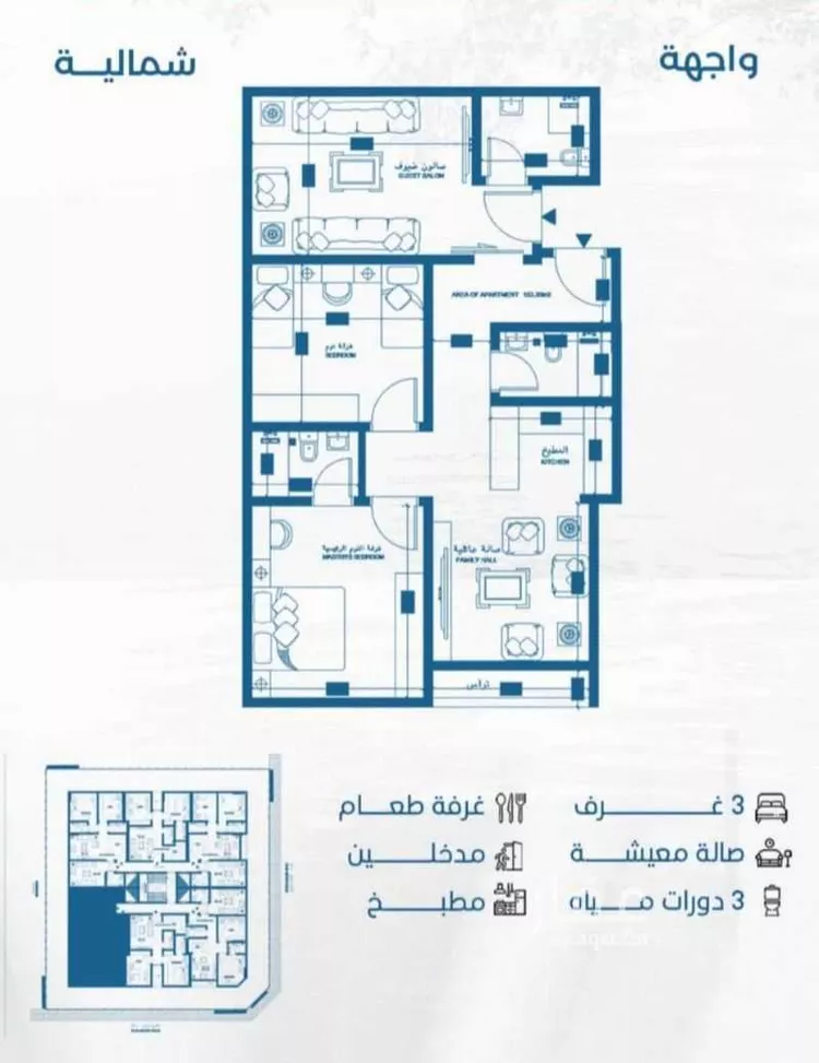 شقة للبيع في حي الرويس, مدينة جدة, منطقة مكة المكرمة