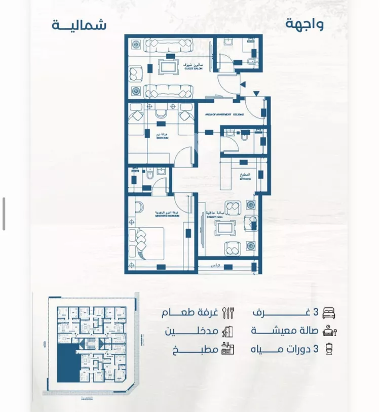 شقة للبيع في حي الرويس, مدينة جدة, منطقة مكة المكرمة
