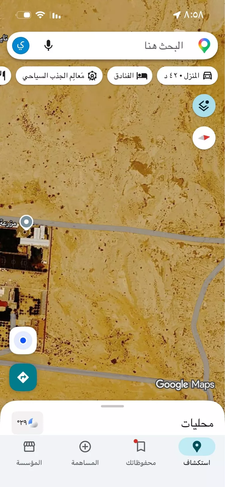 أرض للبيع في مدينة مخطط استراحات العماريه, منطقة الرياض صورة 2