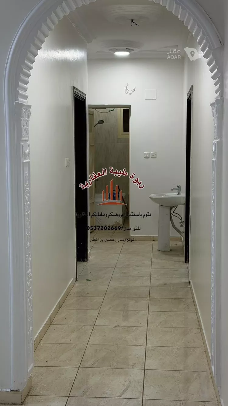 شقة للإيجار في شارع حصين ابن المعلي, حي الرانوناء, مدينة المدينة المنورة, منطقة المدينة المنورة 4