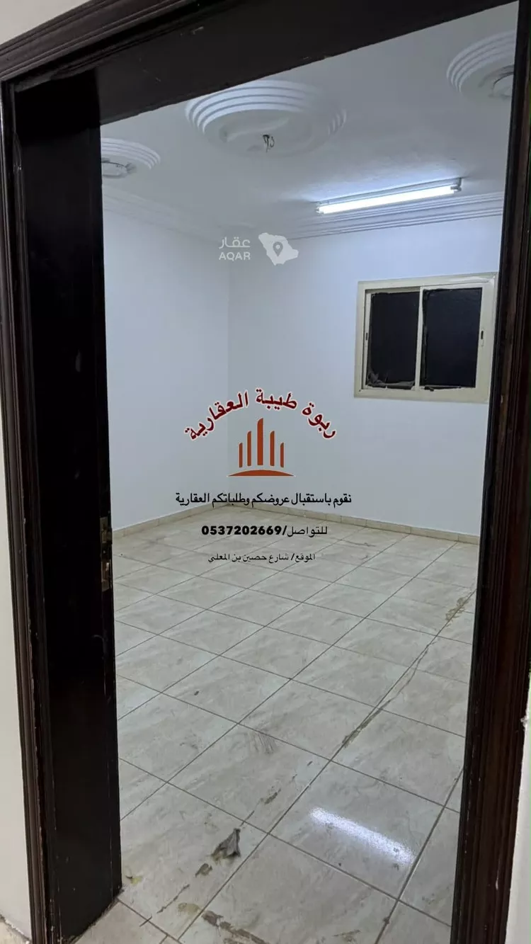 شقة للإيجار في شارع حصين ابن المعلي, حي الرانوناء, مدينة المدينة المنورة, منطقة المدينة المنورة 5