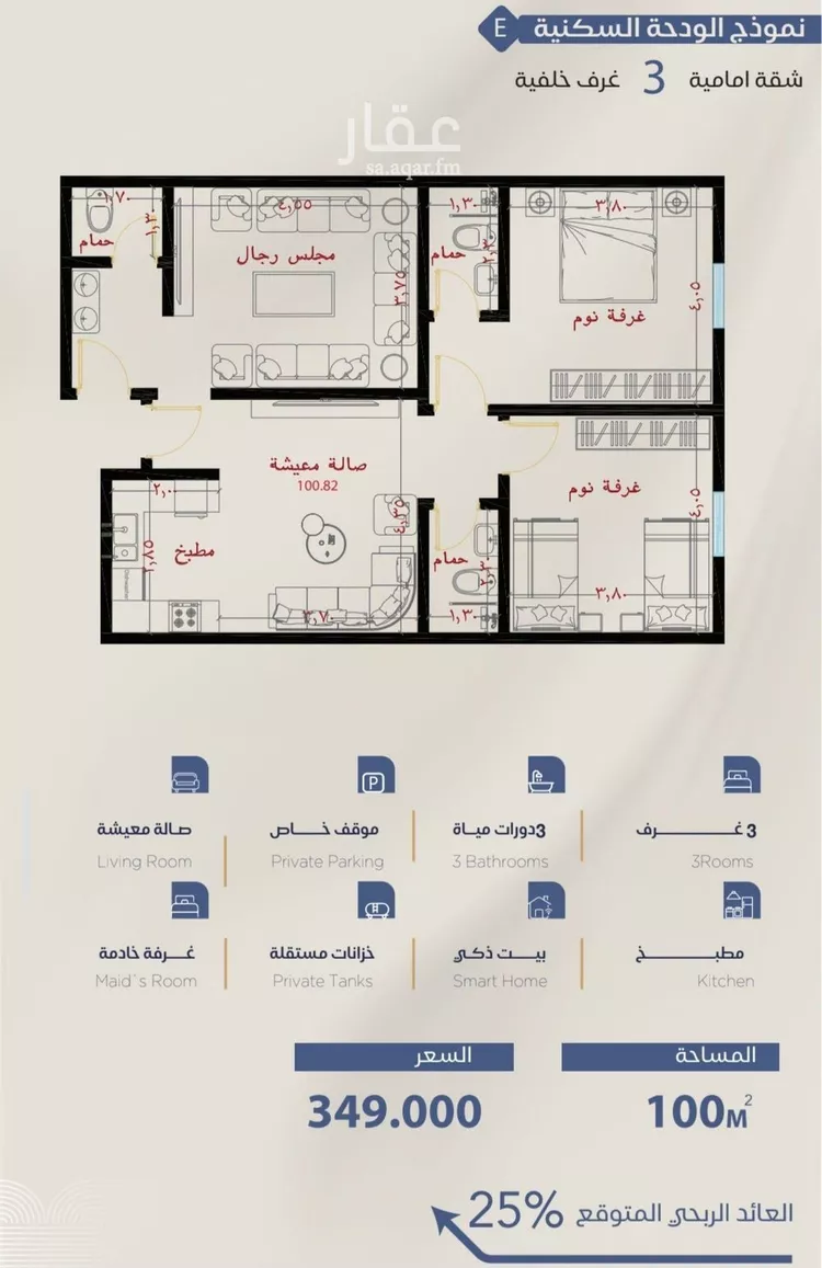 شقة للبيع في شارع برهان الدين الداراني, حي الياقوت, مدينة جدة, منطقة مكة المكرمة صورة 2