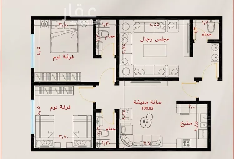 شقة للبيع في شارع شقرون المغراوي, حي الياقوت, مدينة جدة, منطقة مكة المكرمة صورة 4