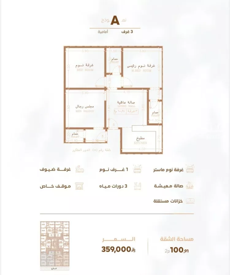 شقة للبيع في شارع أبي القاسم الأنصاري, حي الربوة, مدينة جدة, منطقة مكة المكرمة 7