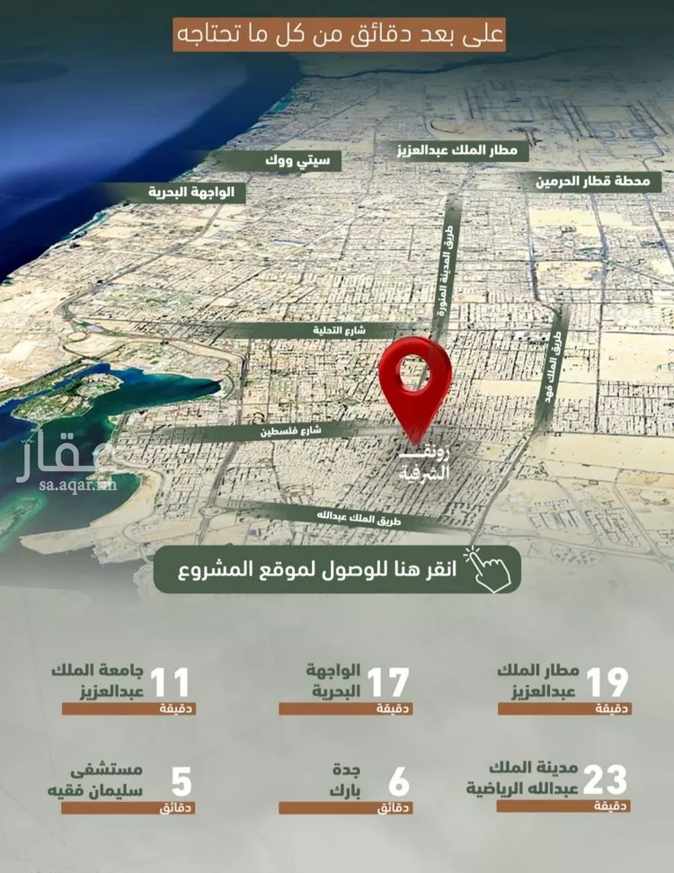 شقة للبيع في شارع ابو بكر الصديق, حي الشرفية, مدينة جدة, منطقة مكة المكرمة صورة 5