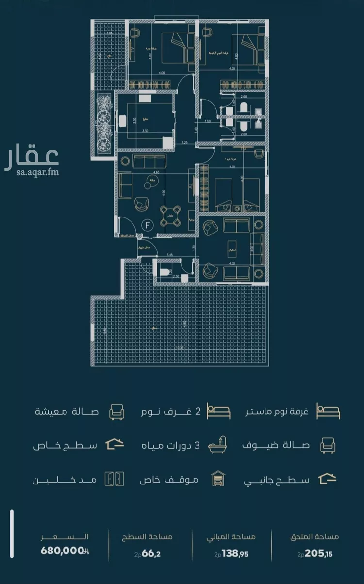 شقة للبيع في شارع الموصلي, حي الفيصلية, مدينة جدة, منطقة مكة المكرمة صورة 2