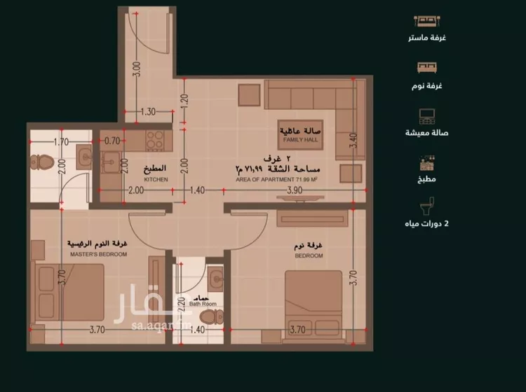 شقة للبيع في شارع اهبان بن عباد, حي النعيم, مدينة جدة, منطقة مكة المكرمة صورة 2