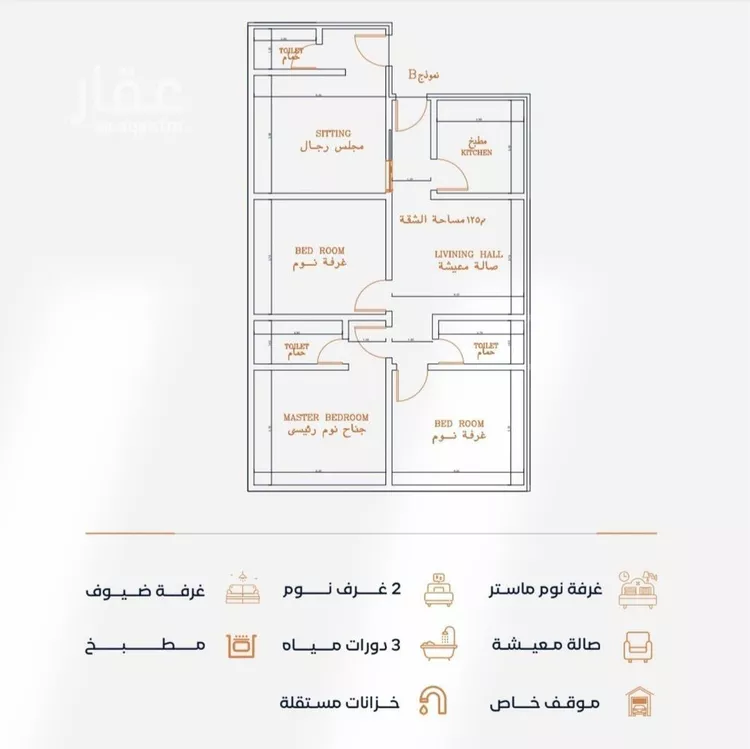 شقة للبيع في شارع إبن الأهشم, حي الصفاء, مدينة جدة, منطقة مكة المكرمة 6