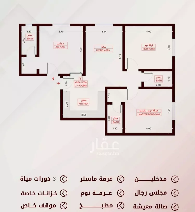 شقة للبيع في شارع الواحة , حي الواحة, مدينة جدة, منطقة مكة المكرمة صورة 2
