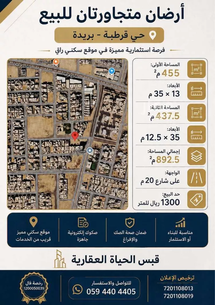 Land for Sale in Buraydah Ar Rihab