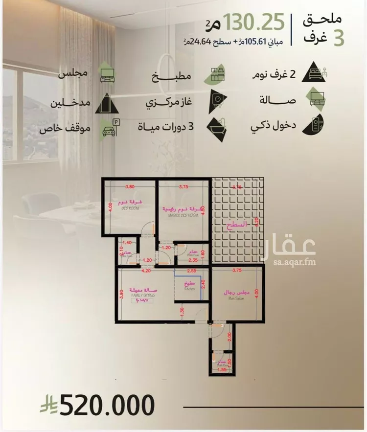 شقة للبيع في حي أبحر الجنوبية, مدينة جدة, منطقة مكة المكرمة صورة 4