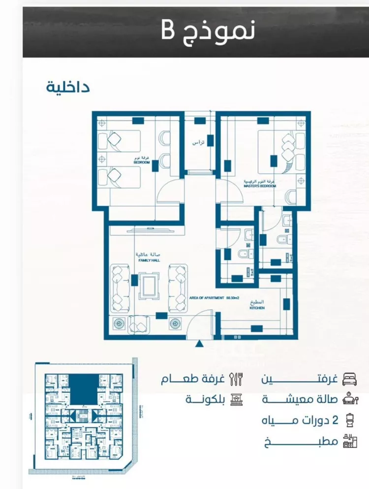 شقة للبيع في شارع الملك الصالح ايوب ابن الكامل, حي الرويس, مدينة جدة, منطقة مكة المكرمة صورة 4
