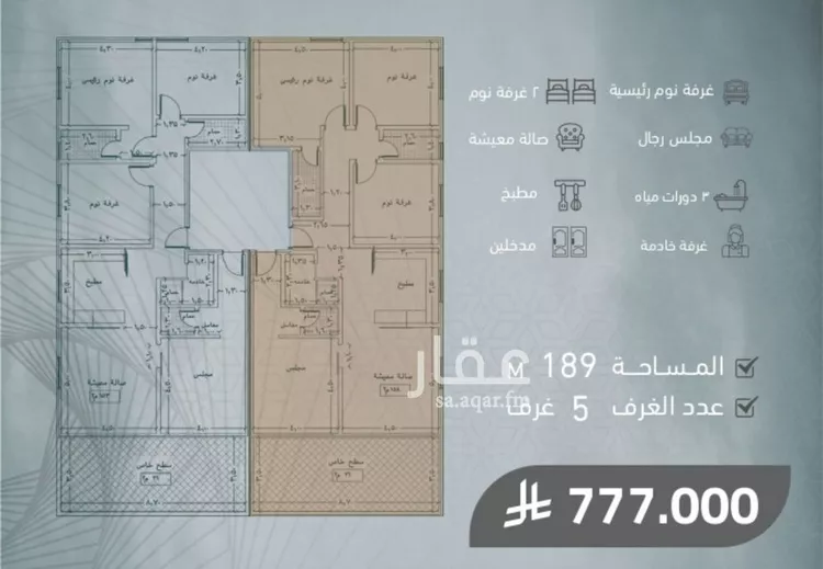 شقة للبيع في شارع العجاج, حي الصفاء, مدينة جدة, منطقة مكة المكرمة صورة 3