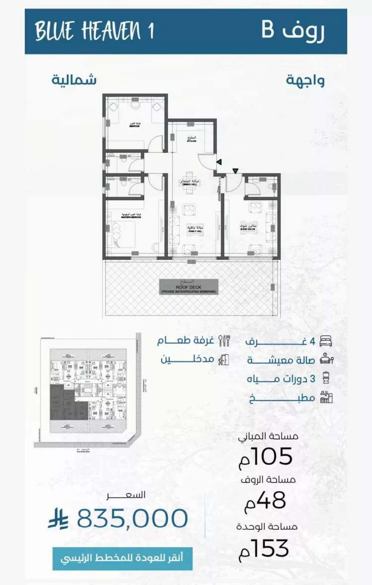 شقة للبيع في شارع الملك الصالح ايوب ابن الكامل, حي الرويس, مدينة جدة, منطقة مكة المكرمة 6