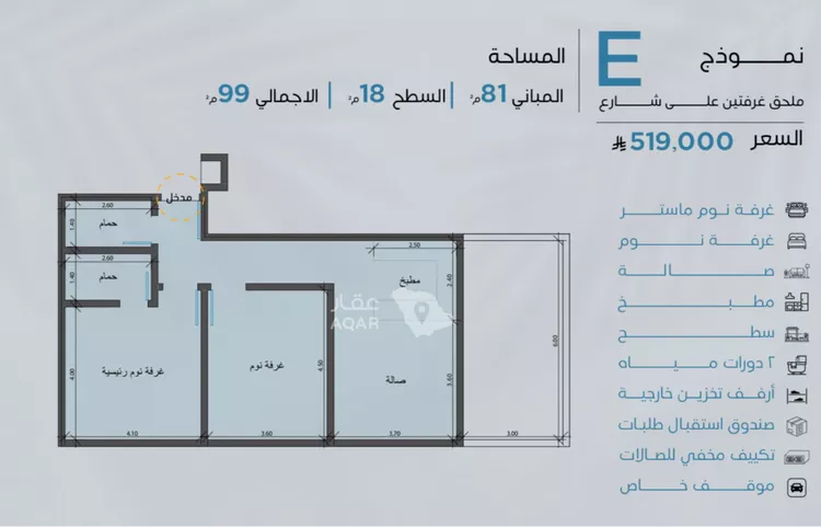 شقة للبيع في شارع رافع الاشجعي , حي أبحر الجنوبية, مدينة جدة, منطقة مكة المكرمة 3