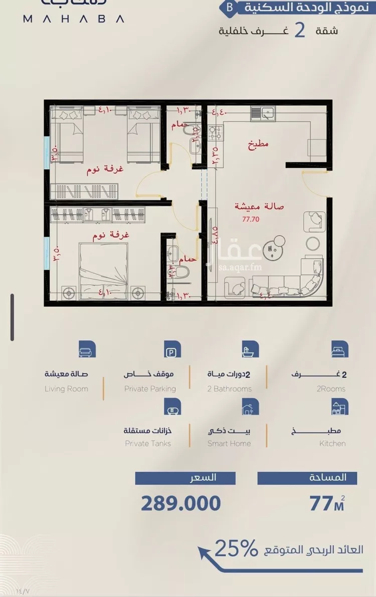 شقة للبيع في شارع برهان الدين الداراني, حي الياقوت, مدينة جدة, منطقة مكة المكرمة