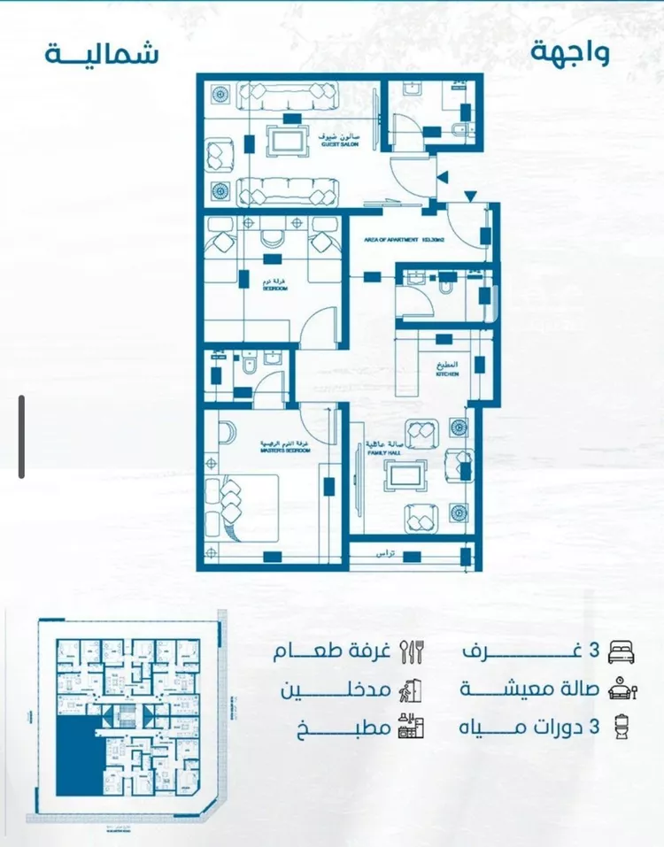 شقة للبيع في شارع الملك الصالح ايوب ابن الكامل, حي الرويس, مدينة جدة, منطقة مكة المكرمة 6