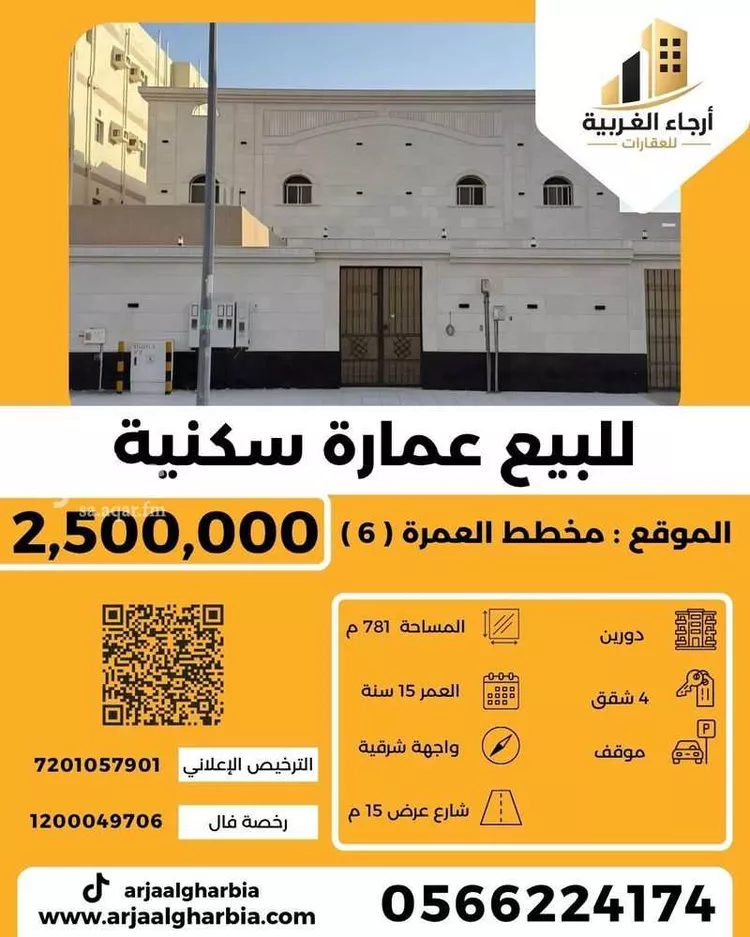 Building for Sale in Mecca Al Umrah Al Jadidah