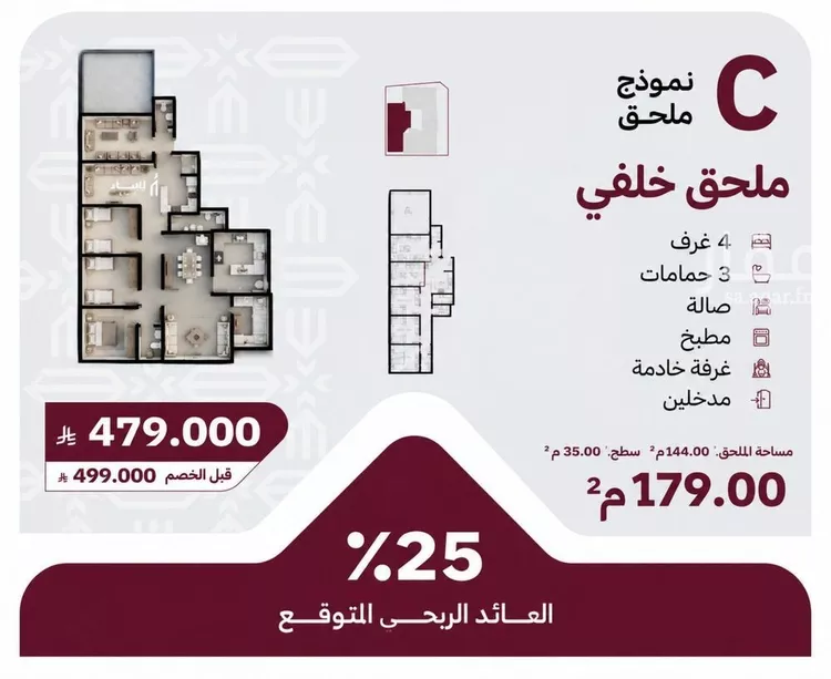 شقة للبيع في شارع غالب السراج, حي الريان, مدينة جدة, منطقة مكة المكرمة صورة 4