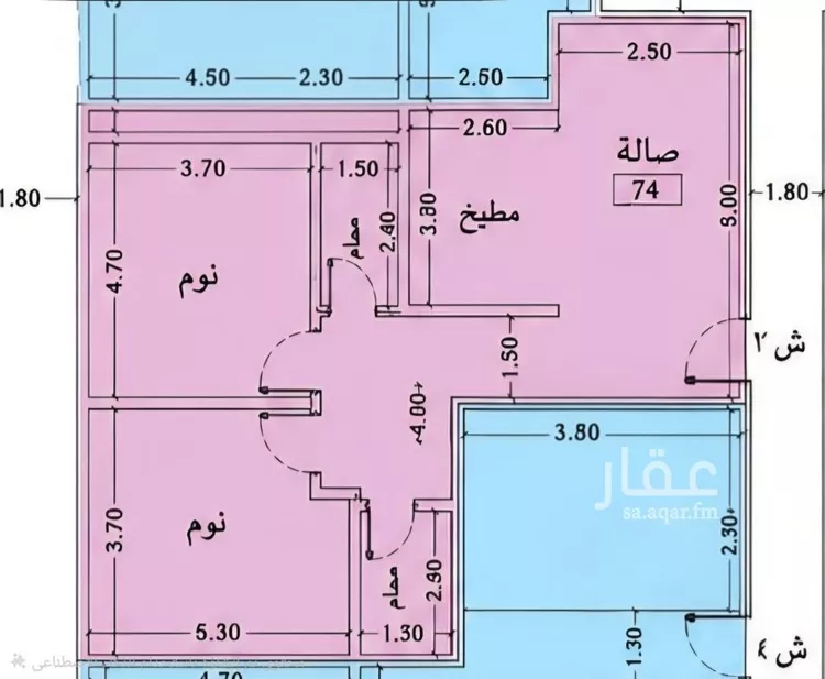 شقة للبيع في شارع شقرون المغراوي, حي أبحر الجنوبية, مدينة جدة, منطقة مكة المكرمة صورة 2