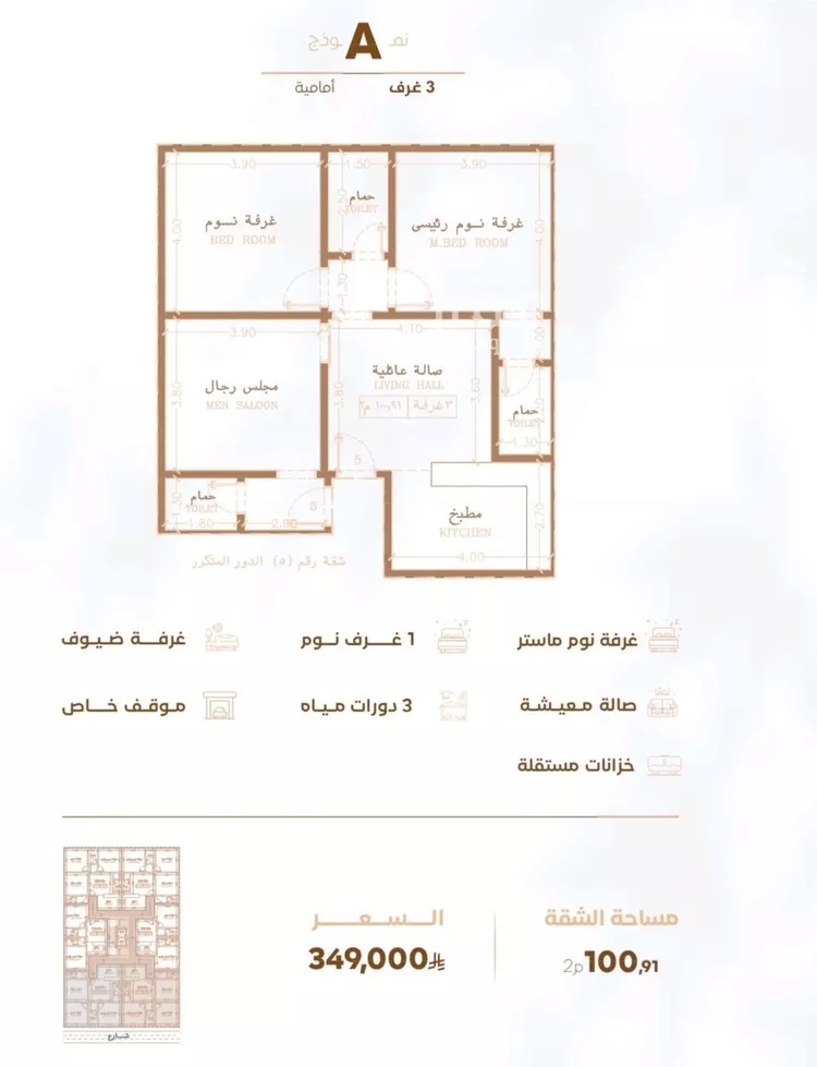 شقة للبيع في شارع عبدالعزيز بن زرارة, حي الربوة, مدينة جدة, منطقة مكة المكرمة صورة 2