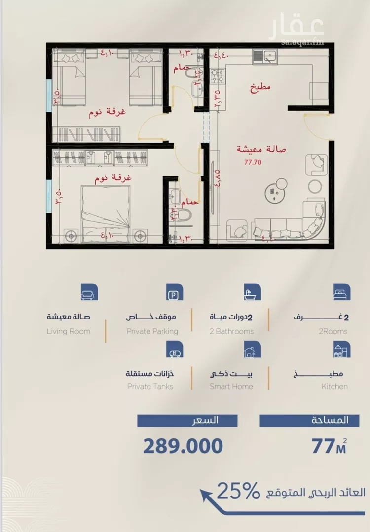 شقة للبيع في شارع برهان الدين الداراني, حي الياقوت, مدينة جدة, منطقة مكة المكرمة صورة 2