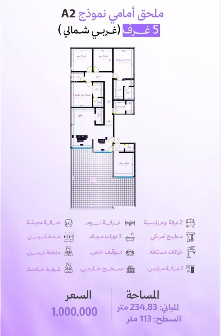 شقة للبيع في شارع رافع الاشجعي , حي أبحر الجنوبية, مدينة جدة, منطقة مكة المكرمة صورة 5
