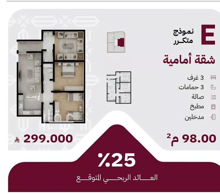 شقة للبيع في شارع عثمان ابن عوف, حي الريان, مدينة جدة, منطقة مكة المكرمة 10