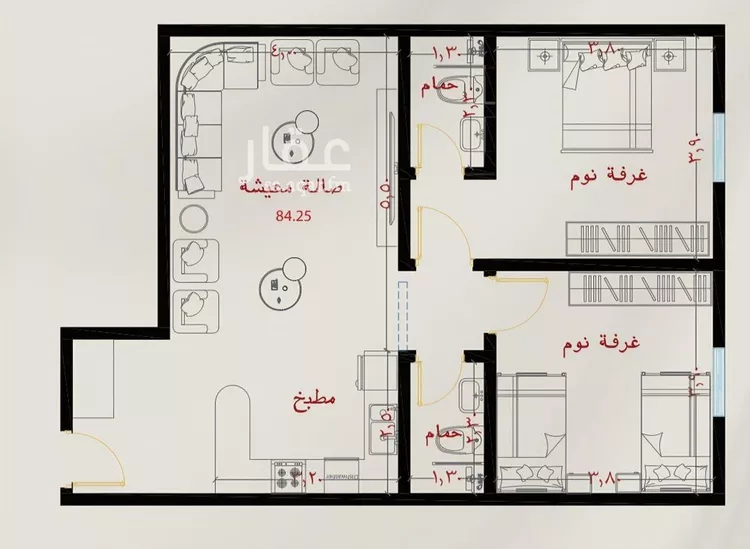 شقة للبيع في شارع برهان الدين الداراني, حي الياقوت, مدينة جدة, منطقة مكة المكرمة 11