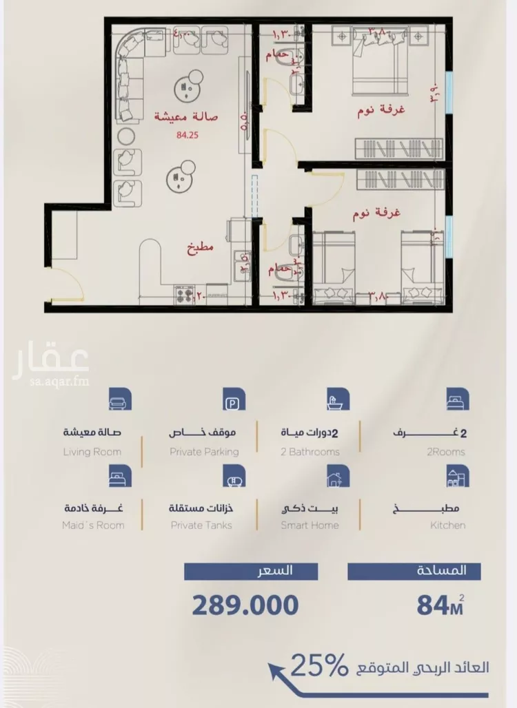Apartment for Sale in Jeddah Al Yaqout