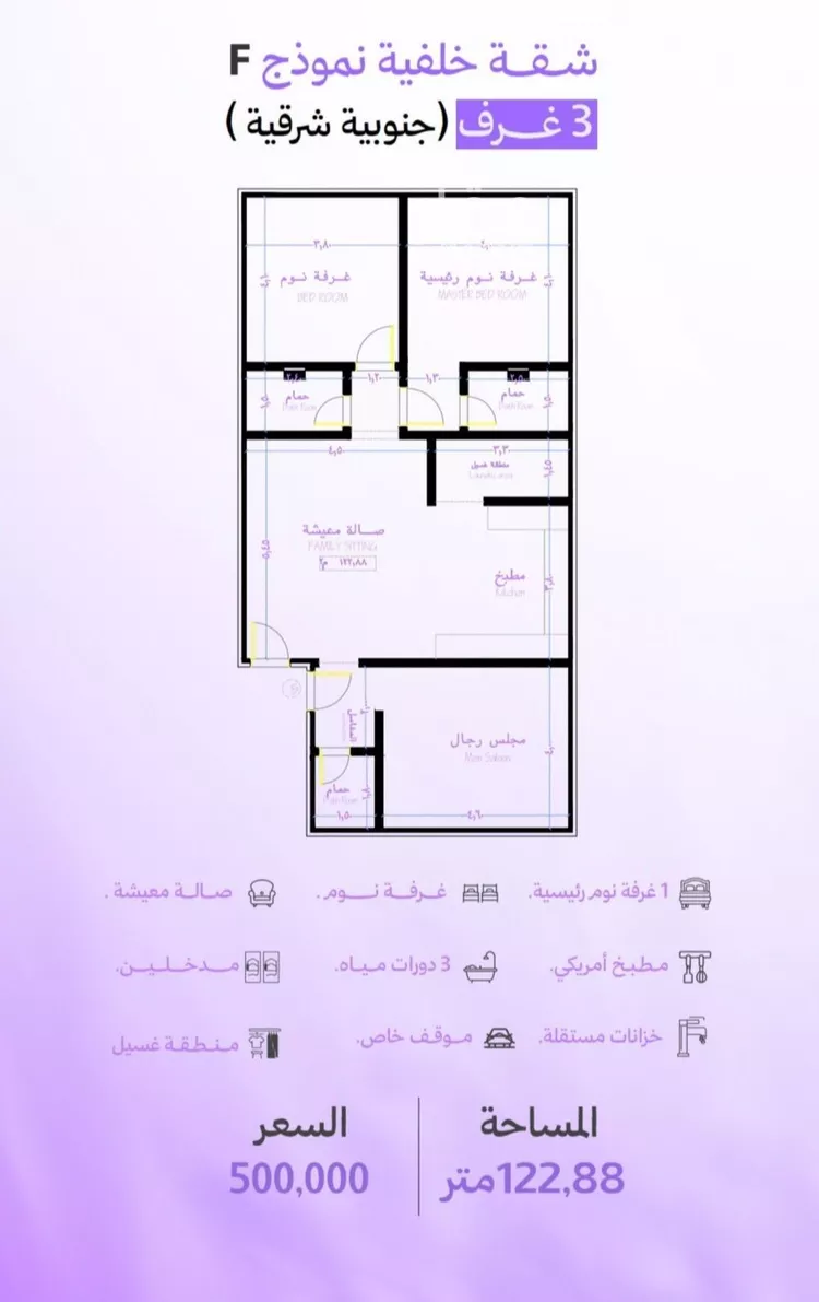 شقة للبيع في شارع راف, حي أبحر الجنوبية, مدينة جدة, منطقة مكة المكرمة صورة 5