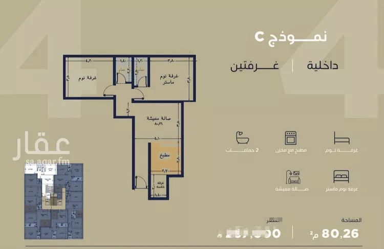 شقة للبيع في شارع محمد بن أبي العطاء, حي الياقوت, مدينة جدة, منطقة مكة المكرمة صورة 2