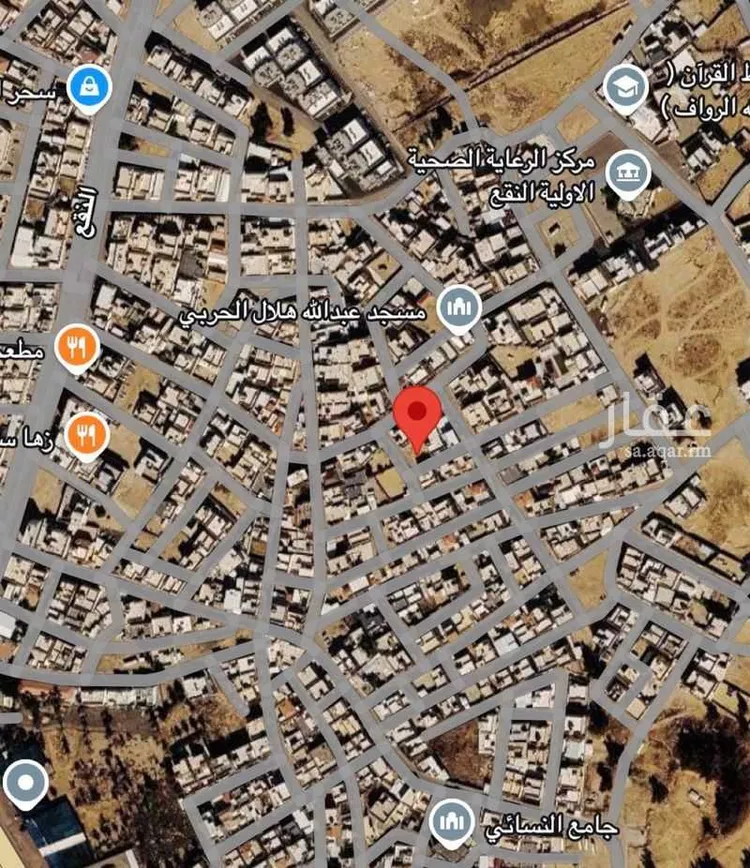 أرض للبيع في شارع عبد الخالق البندار, حي النقع الشرقي, مدينة بريدة, منطقة القصيم