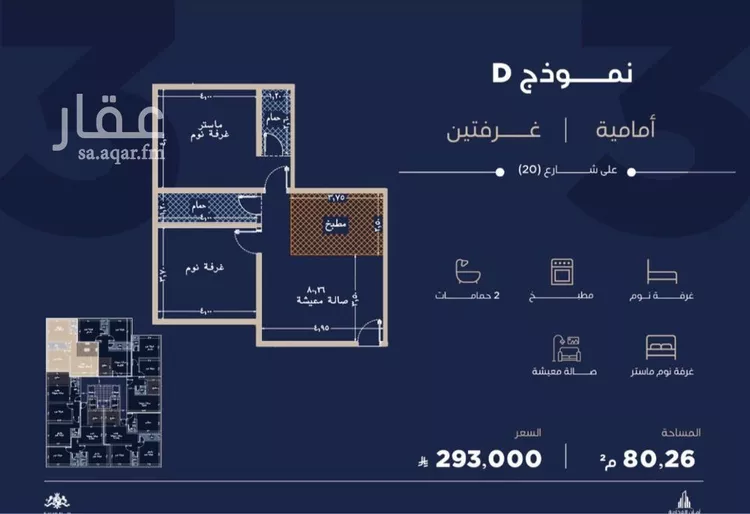 شقة للبيع في شارع شقرون المغراوي, حي الياقوت, مدينة جدة, منطقة مكة المكرمة صورة 5