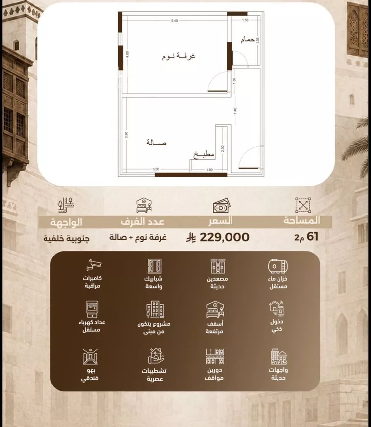 شقة للبيع في شارع ابو بكر الصديق, حي الشرفية, مدينة جدة, منطقة مكة المكرمة صورة 3